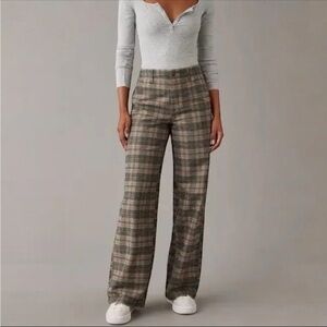 American Eagle Super High Rise Baggy Wide Leg Pant